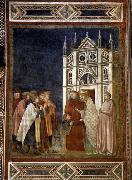 PALMERINO DI GUIDO St Nicholas Forgiving the Consul painting